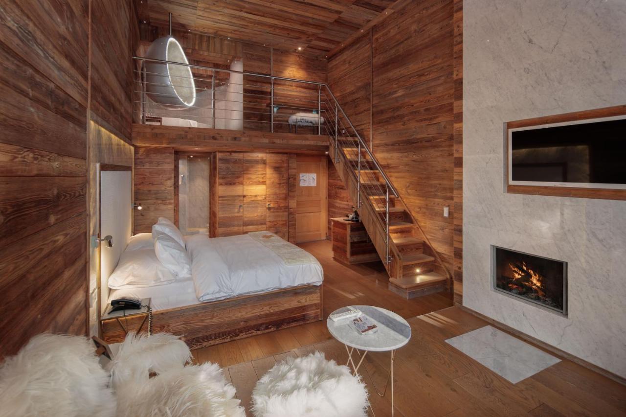 Hostellerie Du Pas De L'Ours "Relais Et Chateaux" Crans-Montana Ngoại thất bức ảnh