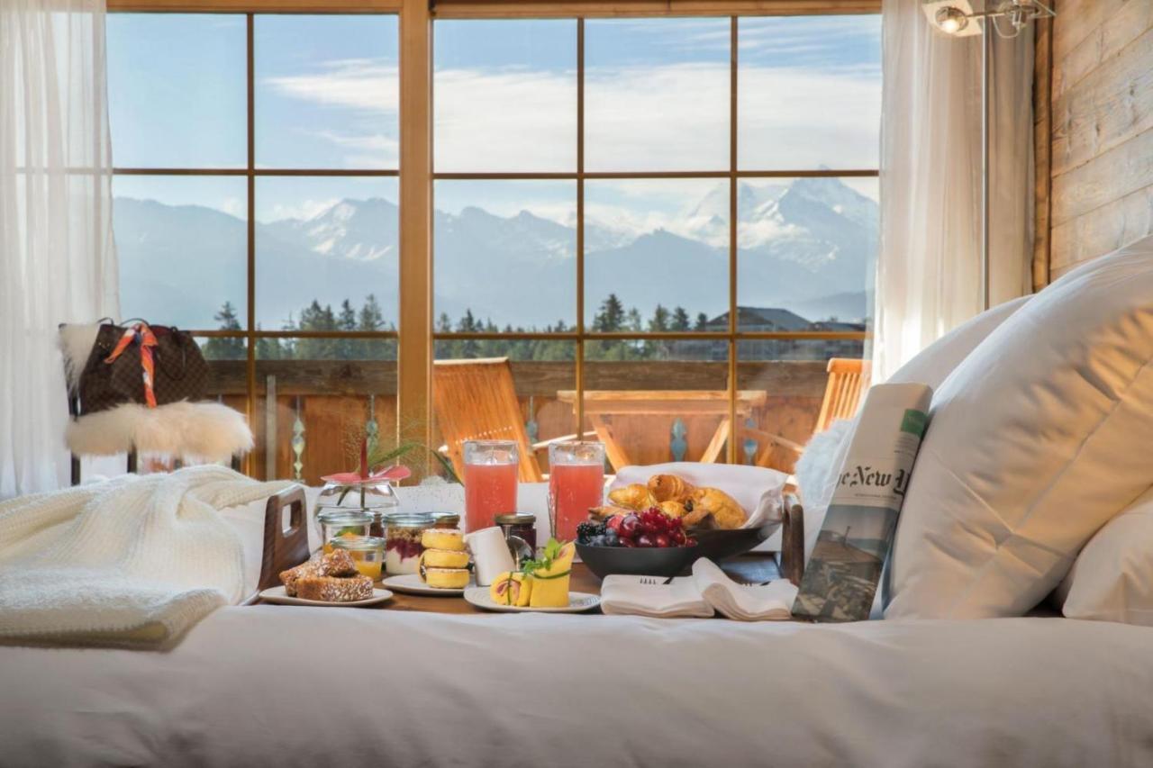 Hostellerie Du Pas De L'Ours "Relais Et Chateaux" Crans-Montana Ngoại thất bức ảnh